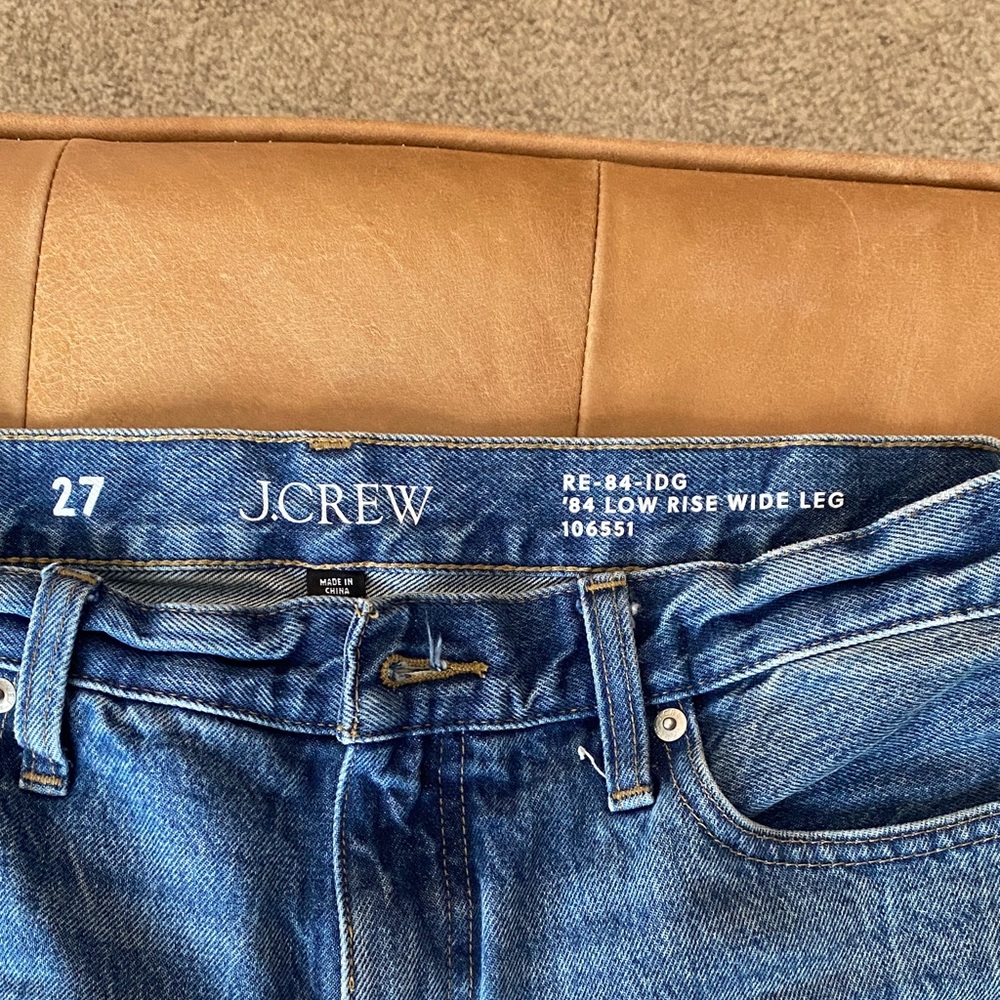 J. Crew ‘84 low rise wide leg